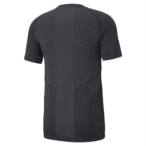 EVOSTRIPE Seamless Tee Pu.BlK - Allsport