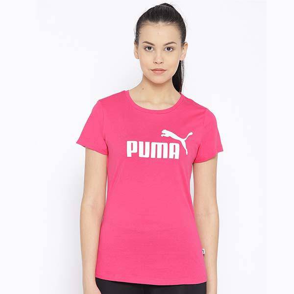 ESS Logo Tee Glowing Pink - Allsport