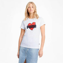 Load image into Gallery viewer, Heart Tee Pu.WHT - Allsport
