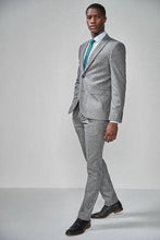Load image into Gallery viewer, Grey Slim Fit Donegal Suit: Trousers - Allsport
