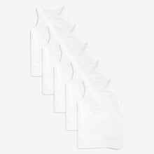 Load image into Gallery viewer, VEST WHITE LACE 5PK - Allsport

