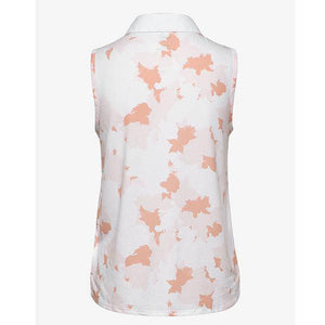 Floral Sleeveless Polo Rosewater - Allsport
