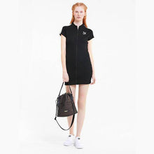 Load image into Gallery viewer, Classics Ribbed Tig SS Dress Pu.BlK - Allsport
