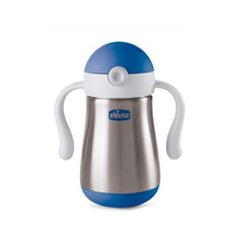 Load image into Gallery viewer, Chicco Stainless Steel Cup 220 ml Blue
