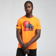 Load image into Gallery viewer, Porsche Legacy Graphic Men&#39;s Tee - Carrot - Allsport
