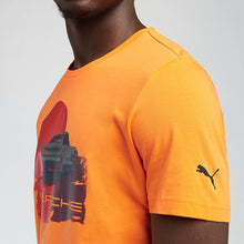 Load image into Gallery viewer, Porsche Legacy Graphic Men&#39;s Tee - Carrot - Allsport
