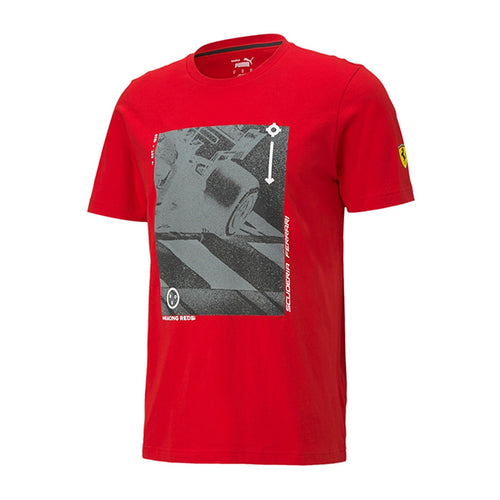 Scuderia Ferrari Race Graphic Men's Tee - Allsport