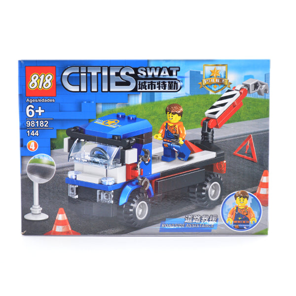 Toy Building Block SeriesCities Swat 144pcs