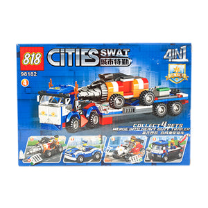 Toy Building Block SeriesCities Swat 144pcs