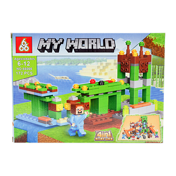 Toy Building Block Seiries My World 172pcs