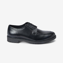 Load image into Gallery viewer, Black Cleated Sole Apron Shoes
