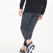 Load image into Gallery viewer, Dark Charcoal Slim Fit Cuffed Joggers (3-12yrs) - Allsport
