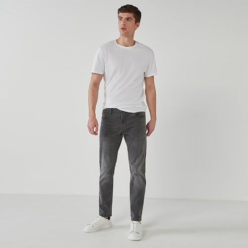 Dark Grey Slim Fit Motion Flex Stretch Jeans - Allsport