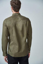 Load image into Gallery viewer, KHAKI REGULAR FIT LONG SLEEVE OXFORD SHIRT - Allsport
