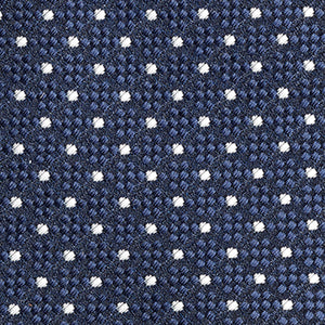 Navy Blue Spot Pattern Tie