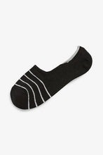 Load image into Gallery viewer, Heart / Stripe Invisible Trainer Socks Five Pack - Allsport

