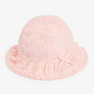 Broderie Hat (0mths-18mths) - Allsport