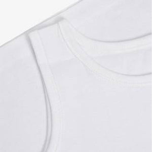 White 5 Pack Vests - Allsport