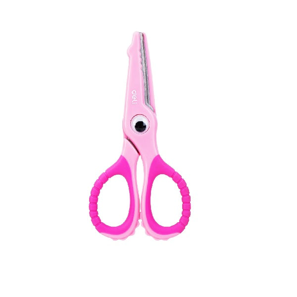Deli-E6071 School Scissors pink