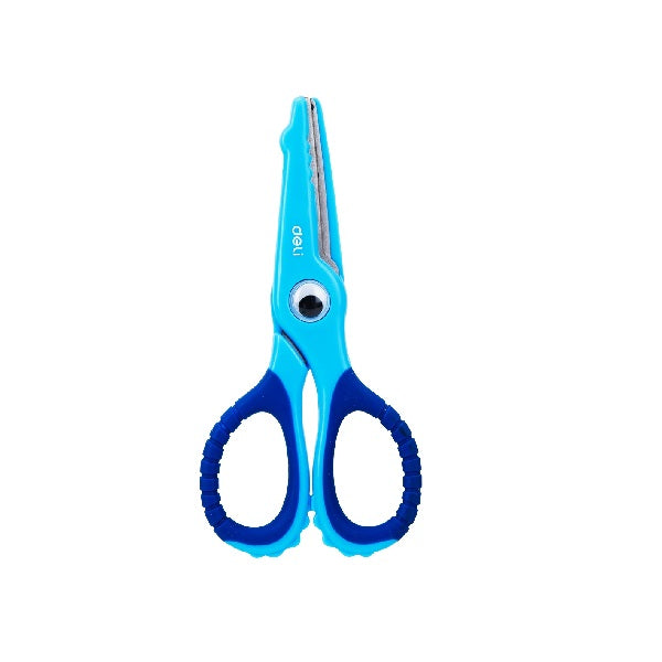Deli-E6071 School Scissors blue
