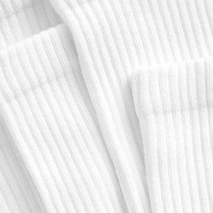 White Cushioned Footbed Sport Socks 5 Pack (Older Boys) - Allsport