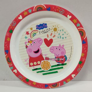 Plate 22 cm - Peppa Pig Rouge