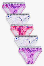 Load image into Gallery viewer, Pink 5 Pack Marble Print Bikini - Allsport
