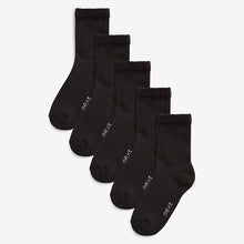 Load image into Gallery viewer, Cushioned Footbed Sport Socks 5 Pack (Older Boys)
