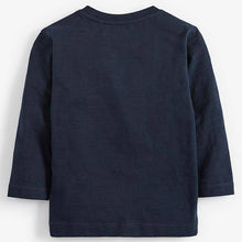 Load image into Gallery viewer, Long Sleeve Plain T-Shirt (3mths-5yrs) - Allsport
