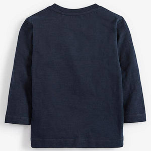 Long Sleeve Plain T-Shirt (3mths-5yrs) - Allsport
