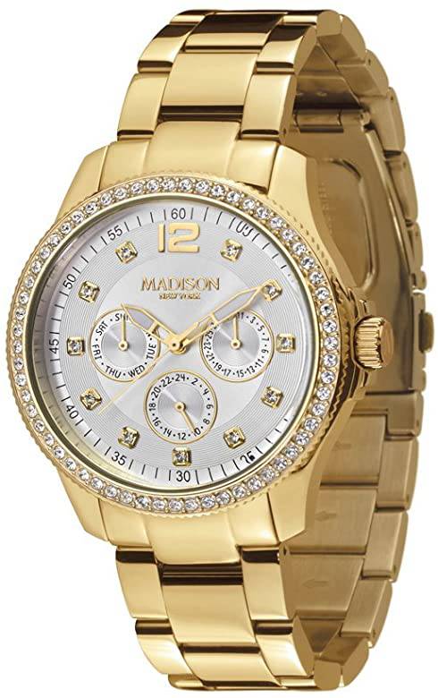 UNISEX QUARTZ ANALOG JOLIE GOLD WATCH - Allsport