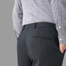 Load image into Gallery viewer, Navy Skinny Fit Puppytooth Trousers - Allsport
