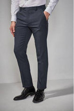 Load image into Gallery viewer, NAVY PUPPYTOOTH SUIT TROUSER - Allsport
