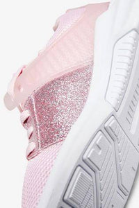 Glitter Pink  Runner Trainers - Allsport