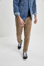 Load image into Gallery viewer, Tan Slim Fit Military Chinos Trouser - Allsport

