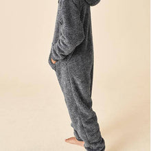 Load image into Gallery viewer, Grey Fleece All-In-One (3-12yrs) - Allsport
