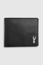 Load image into Gallery viewer, BLACK LEATHER STAG BADGE EXTRA CAPACITY WALLET - Allsport
