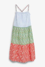 Load image into Gallery viewer, MAXI TIER FRUIT SALAD HIGH SUMMER DRESS (3-12YRS) - Allsport
