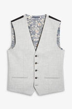 Load image into Gallery viewer, Light Grey Stretch Marl Waistcoat - Allsport
