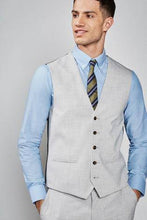 Load image into Gallery viewer, Light Grey Stretch Marl Waistcoat - Allsport
