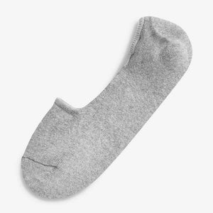 Cushion Sole Invisible Trainer Socks Five Pack - Allsport