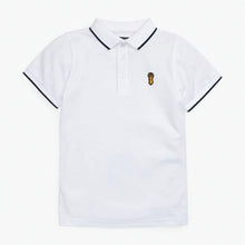 Load image into Gallery viewer, White Short Sleeve Polo Shirt (3-12yrs)
