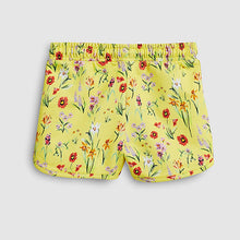 Load image into Gallery viewer, YELLOW FLORAL SHORTS (3-12YRS) (0-18MTHS) (3MTHS-5YRS) - Allsport
