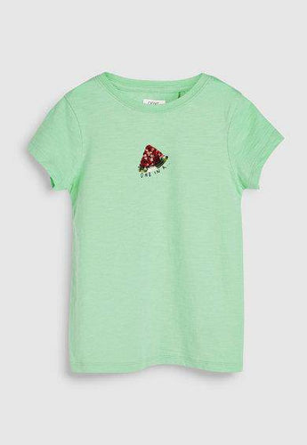 SEQUIN ONE IN A MELON TOP (6-8YRS) - Allsport