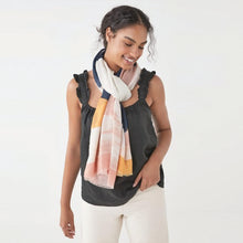 Load image into Gallery viewer, Navy Sunset Foil Lightweight Scarf - Allsport
