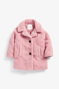 BORG PINK MIDWEIGHT JACKETS (3MTHS-5YRS) - Allsport