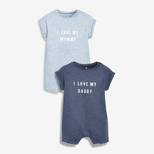 Load image into Gallery viewer, 2PK DELI MUMDAD ROMPERS (0-18MTHS) - Allsport
