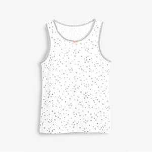 White 3 Pack Unicorn Vests - Allsport