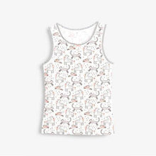 Load image into Gallery viewer, White 3 Pack Unicorn Vests - Allsport
