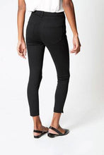 Load image into Gallery viewer, Black Jersey Cropped Leggings - Allsport
